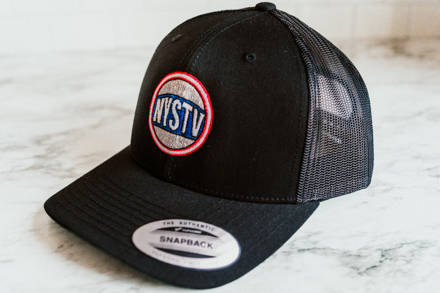 NYSTV Hat: custom embroidery