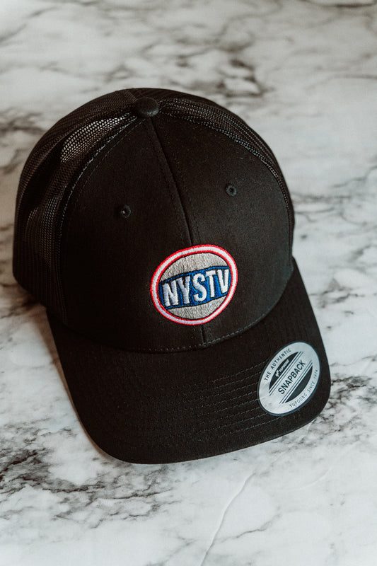 NYSTV Hat: custom embroidery